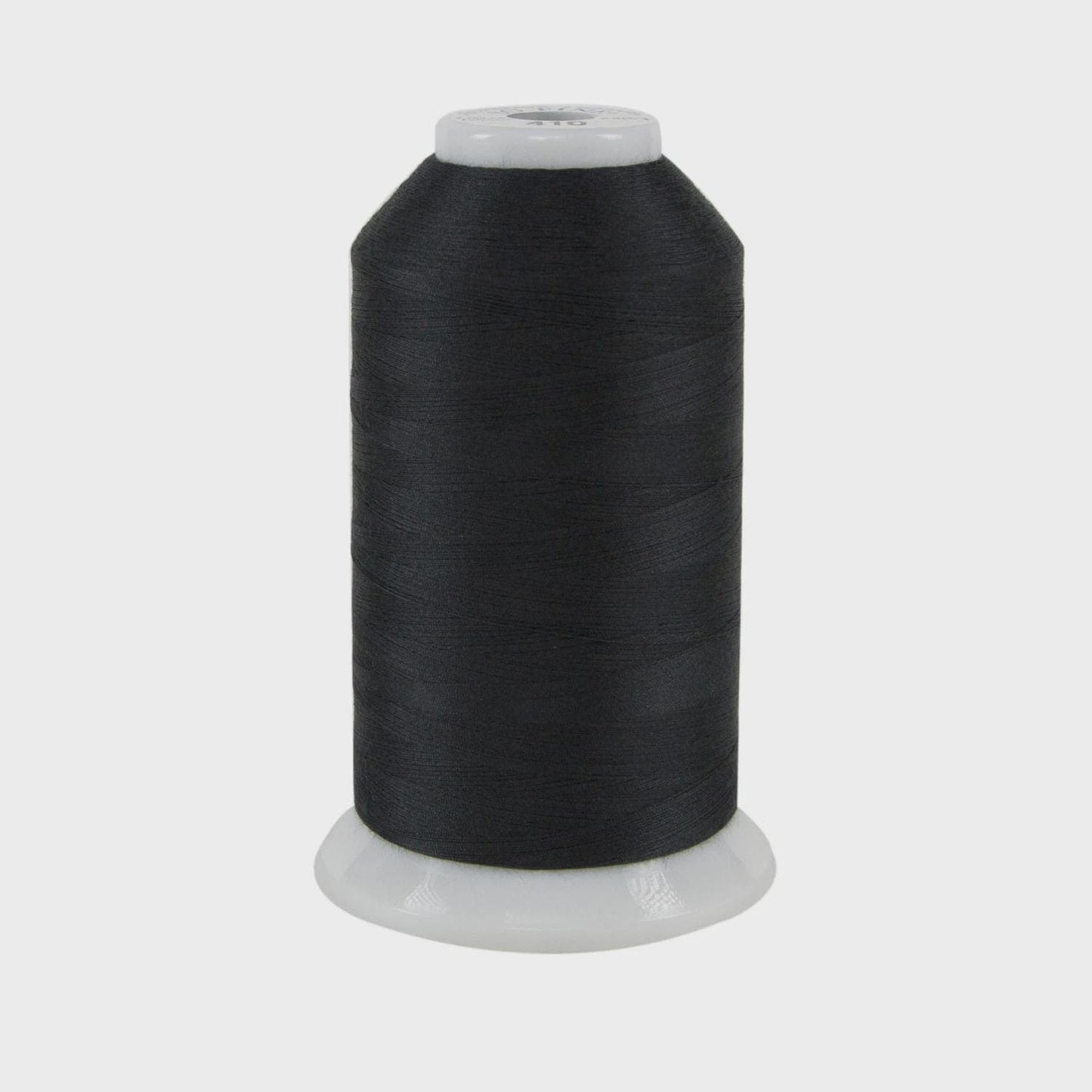Superior Threads So Fine! Thread Charcoal (410) | 50wt 3-Ply Polyester | 3280 Yards