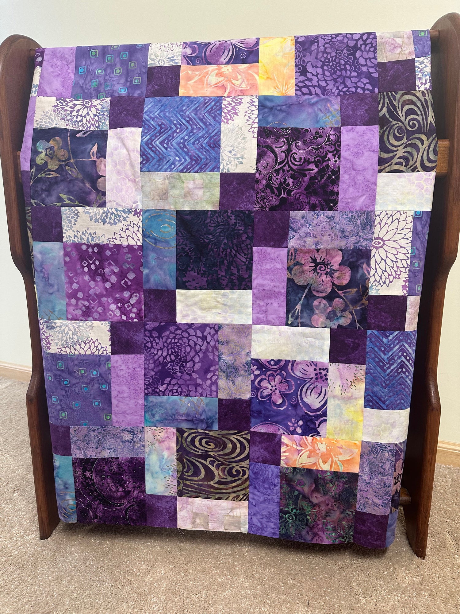 High quality unfinished quilt tops for sale for you to finish as you please. 