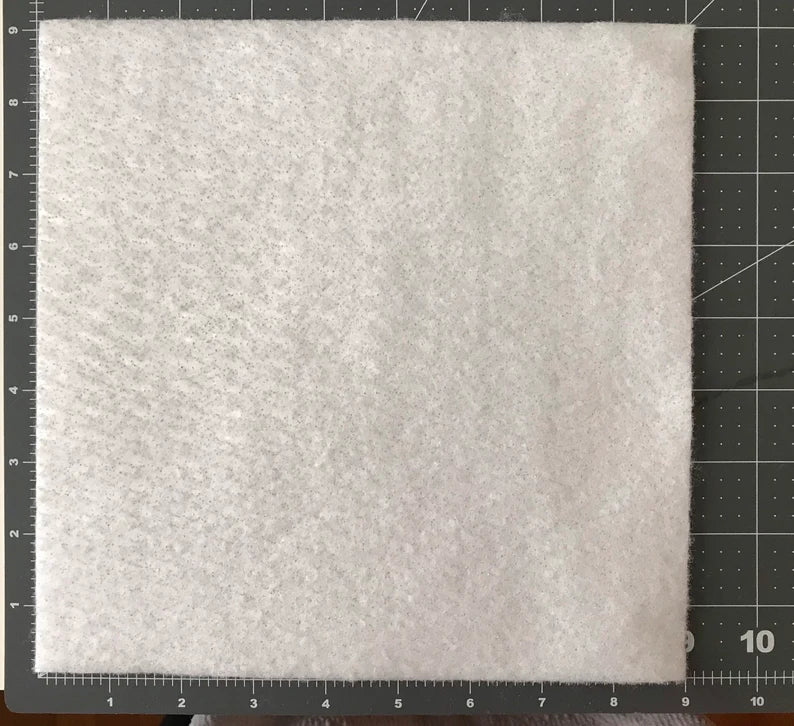 Ten ~ 9" Squares Insul-Bright Insulated Batting Precut Squares for Pot Holders