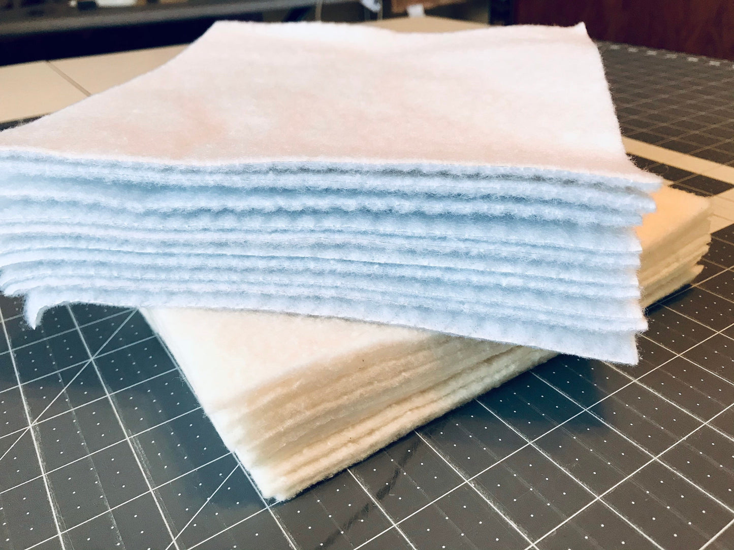 9" Potholder Batting Squares DIY Kit 10 ea. Hobbs Batting & Insul-Bright