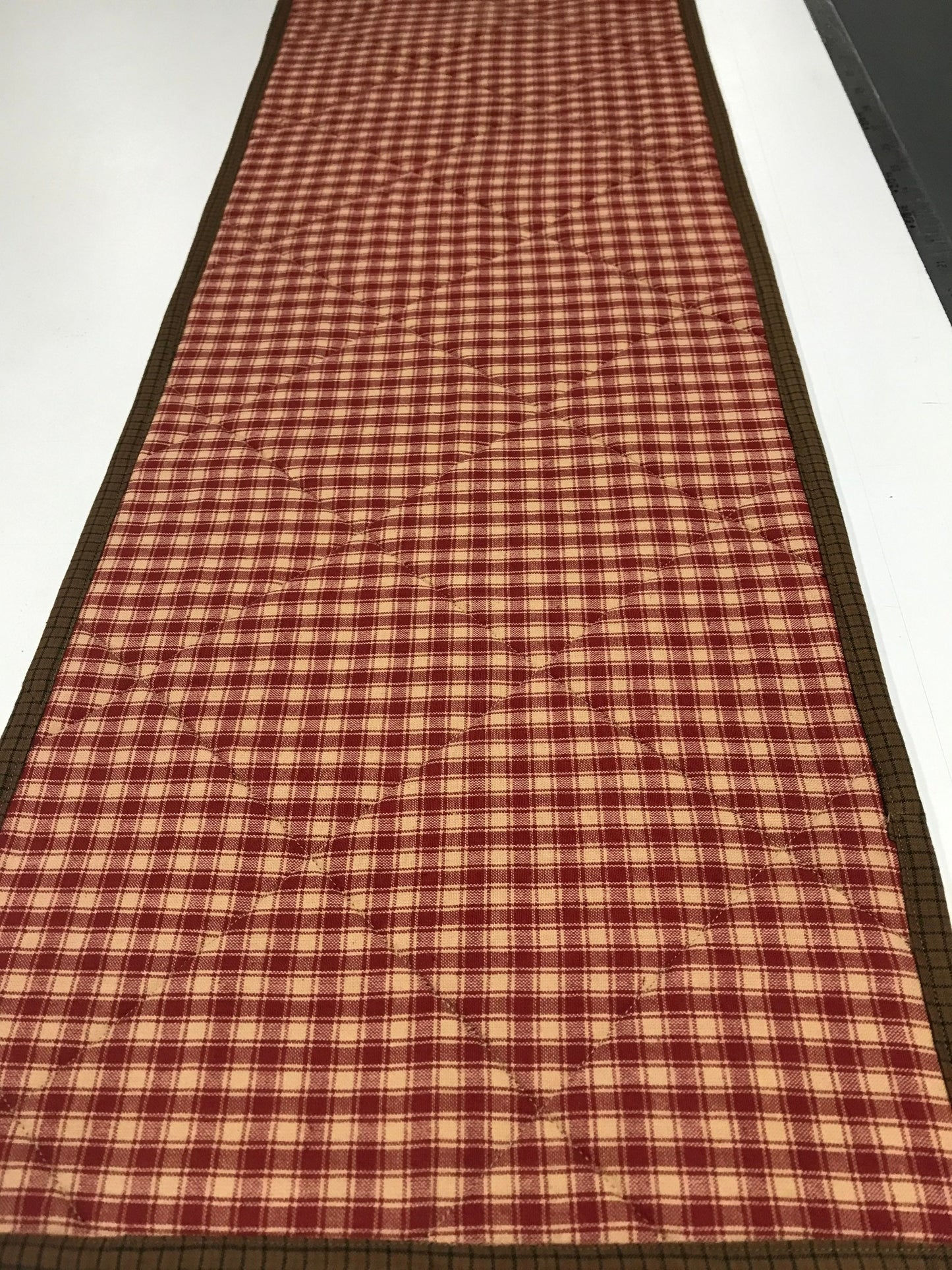 Handcrafted Autumn Table Runner: Quilted Centerpiece for Fall Home Decor (12x40 inches)