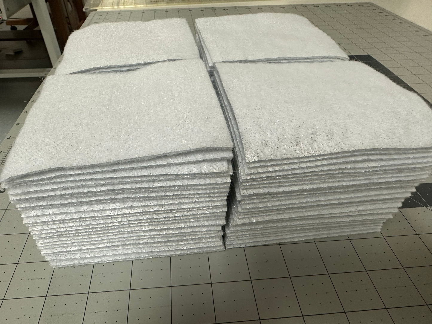 100 ~ 4-1/2" Pieces Precut Insul-Bright Squares, Make Your Own Coasters
