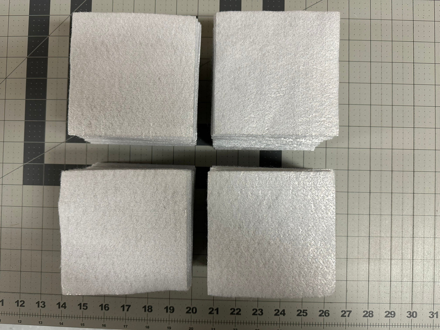 100 ~ 4-1/2" Pieces Precut Insul-Bright Squares, Make Your Own Coasters