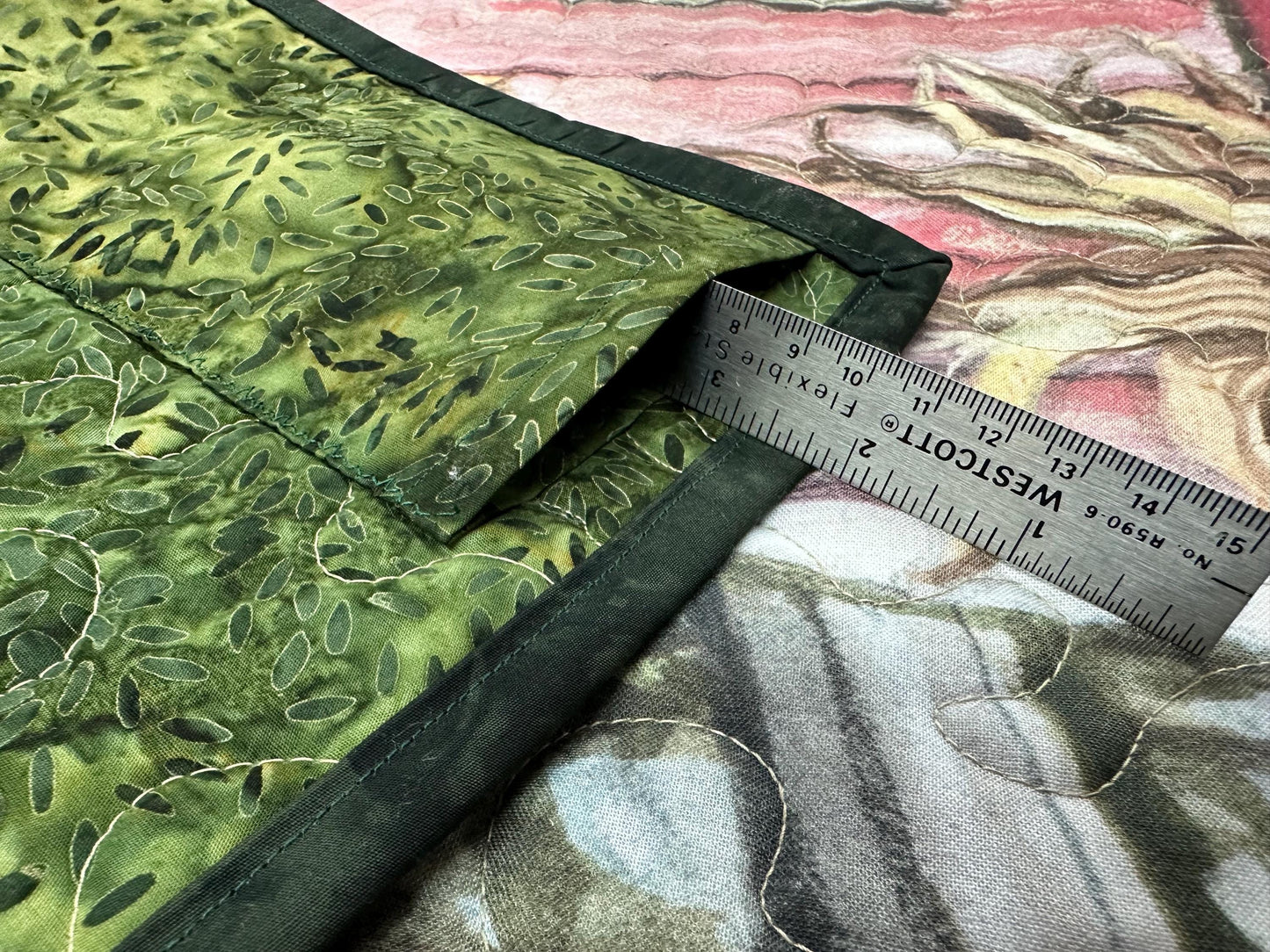 Handmade Fall Wall Hanging Quilt with Pumpkins - Thanksgiving Harvest Autumn Home Decor (35x43)