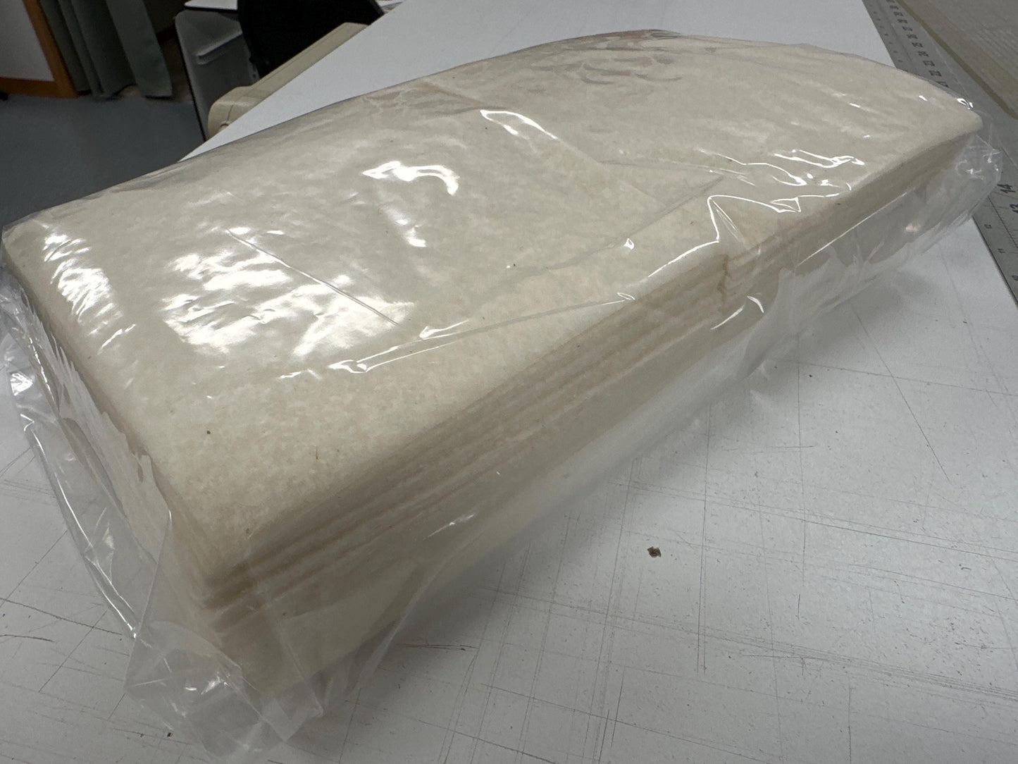 Set of 50 ~ 6.5" Precut Quilt Batting Squares, Rag Quilts, Potholders, Quilt as you go