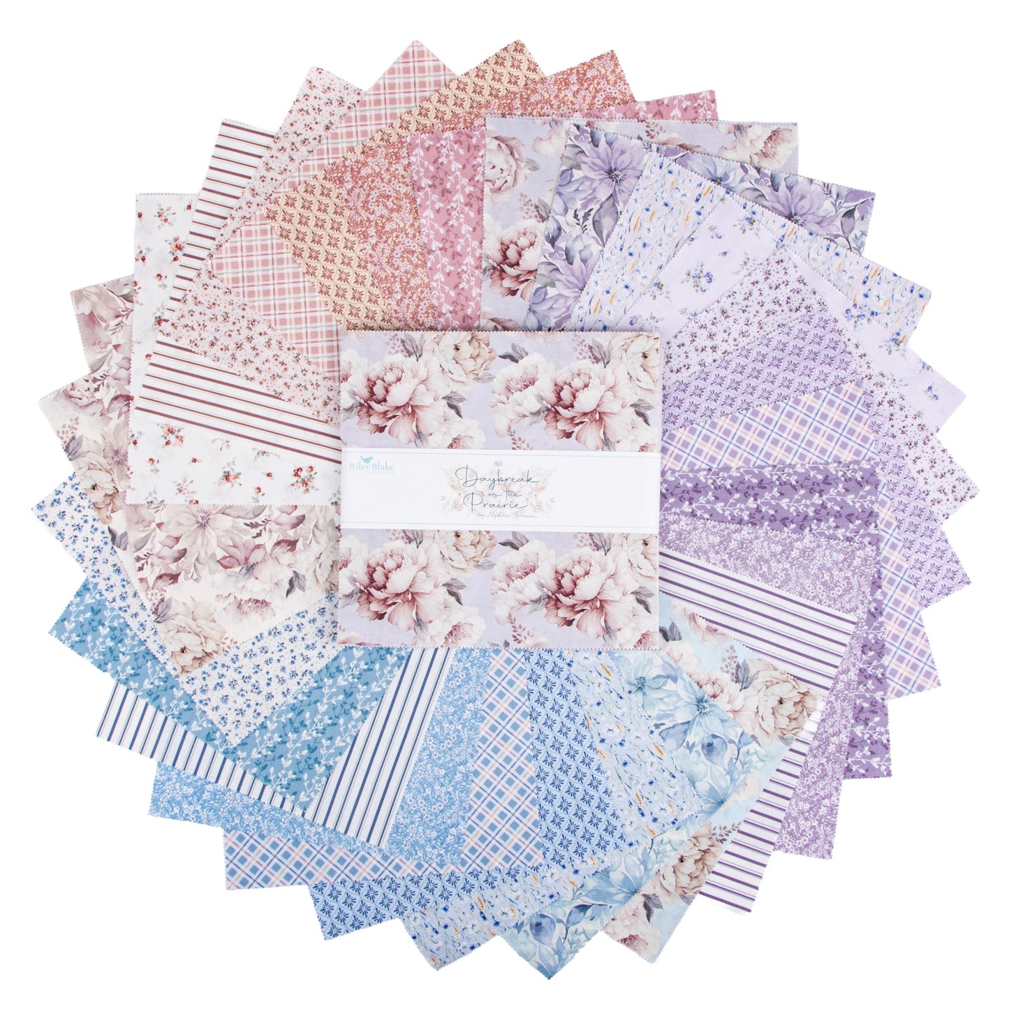 Daybreak on The Prairie 10" Squares, Riley Blake Designs, 42 Precut Cotton Fabric Stacker