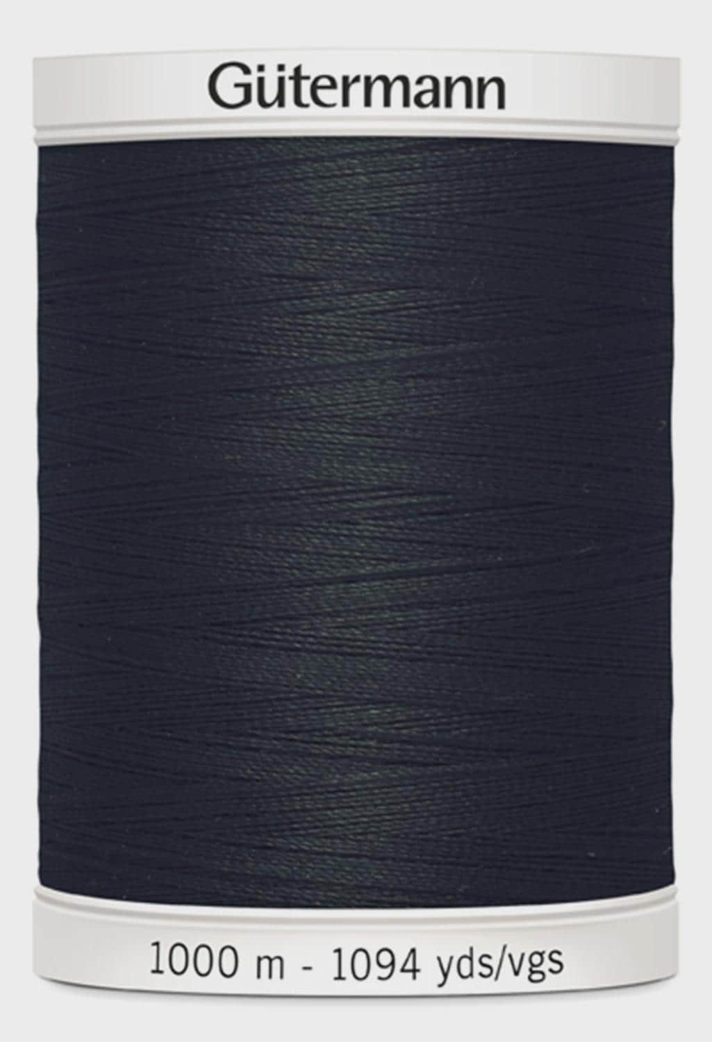 Gutermann Sew-All Thread Polyester  Black (1000M-010) - 1000m/1094 yds