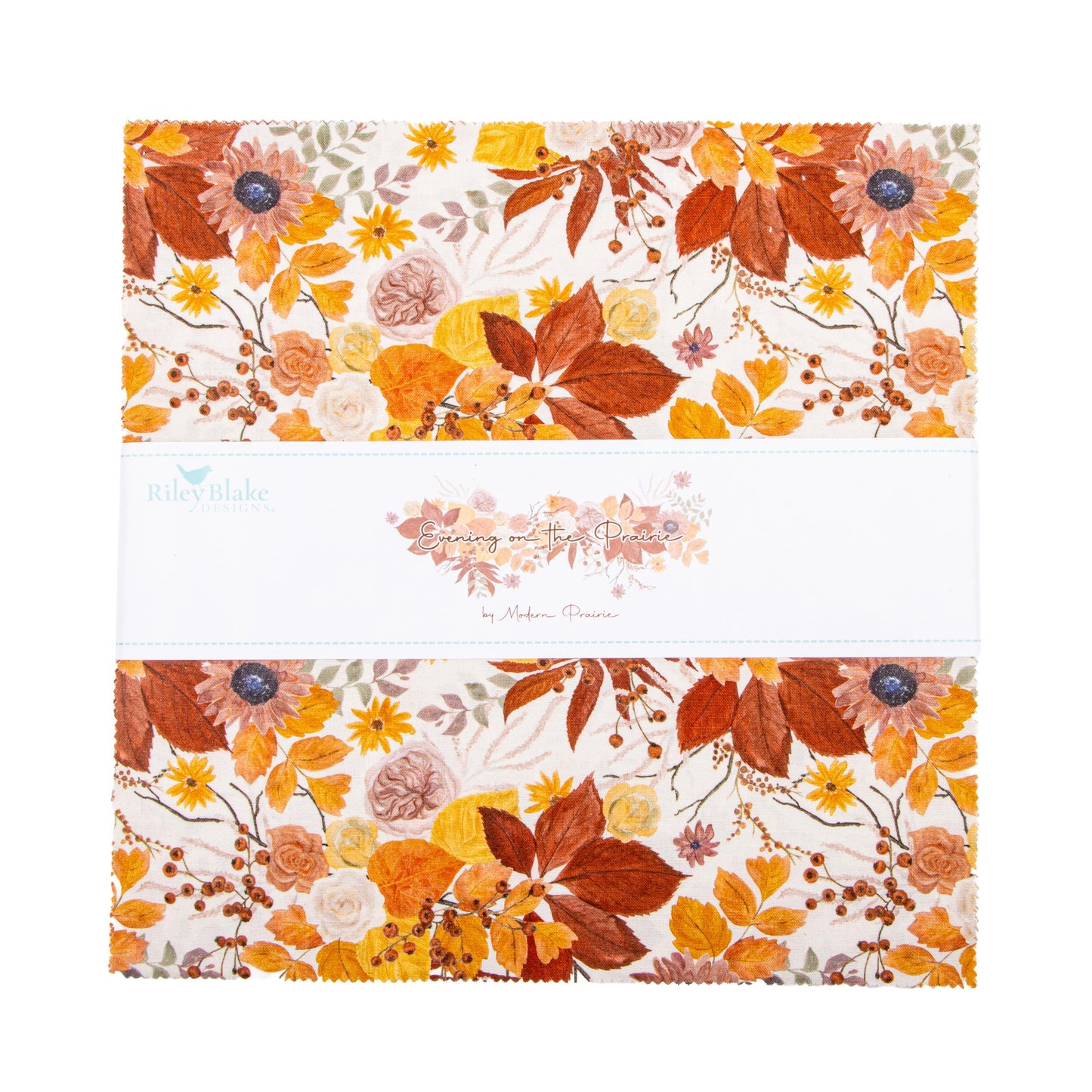 Evening on The Prairie 10 Squares, Riley Blake Designs, 42 Precut Cotton Fabric Stacker