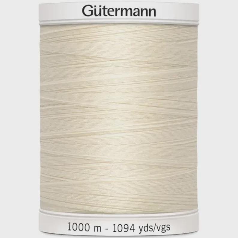 Gütermann Sew-All Thread Polyester  Eggshell (729949-22)  1000m / 1094 yds
