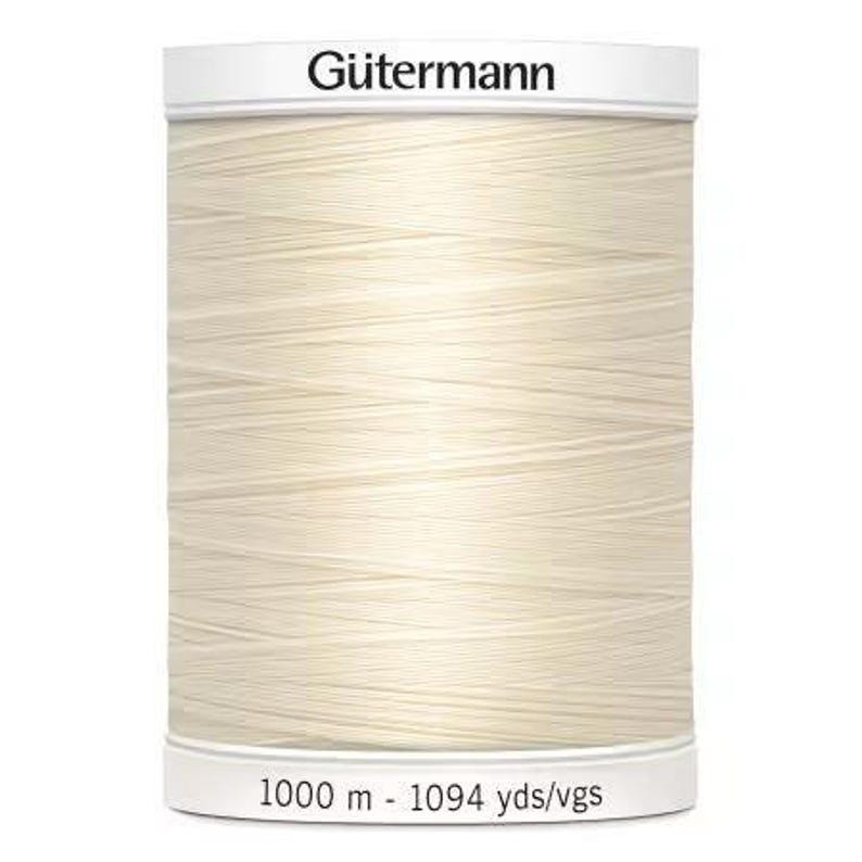 Gütermann Sew-All Thread Polyester  Eggshell (729949-22)  1000m / 1094 yds